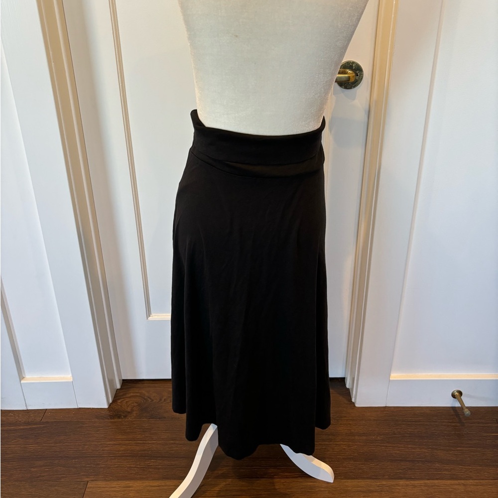 Patagonia Black Kamala Midi Skirt Sz S #0499 - Picture 2 of 5